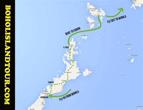 bohol to palawan|how to go to palawan.
